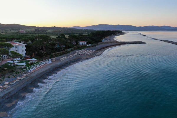 Spiaggia resort Toscana mare