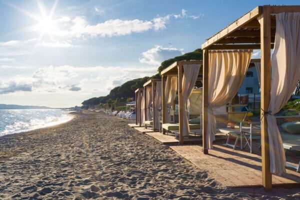 Spiaggia privata in Maremma Toscana