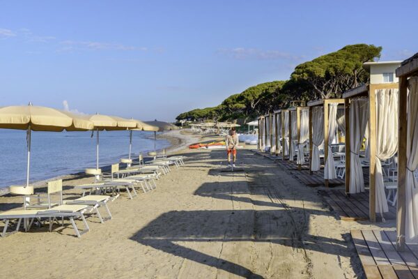 Spiaggia privata in Maremma Toscana